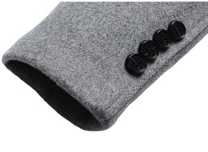 Nouveau <span class=keywords><strong>Manteau</strong></span> en Laine Tweed Double Face Mi-long Haut de Gamme Croisé pour <span class=keywords><strong>Homme</strong></span> LbJoychuang Automne-<span class=keywords><strong>Hiver</strong></span> 2026 - Product Image 3