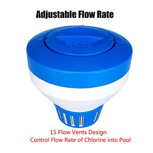 Ventas calientes Tabletas de flujo de liberación ajustable Flotador Dispensador de cloro flotante <span class=keywords><strong>fuerte</strong></span> para <span class=keywords><strong>piscinas</strong></span> - Product Image 2
