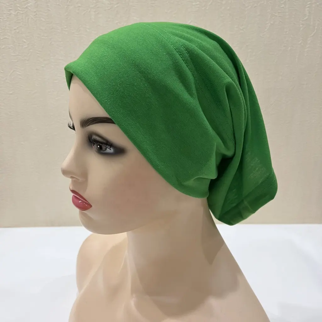 Low moq hijab ethnic Bottomed cap islamic cotton jersey high quality bandana muslim hijab for women
