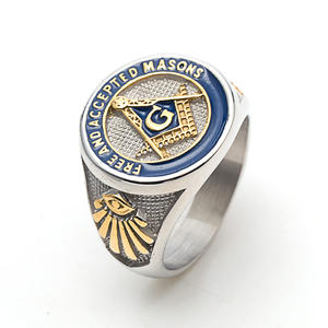 Мужское кольцо из нержавеющей стали - Product Image 5