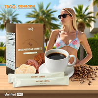 TBG OEM perte de poids instantanée amincissant la poudre de café noir Keto Food poudre de café vert coupe-faim pour la perte de poids