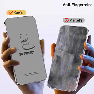 Protector de Pantalla de Vidrio Templado Antiestático ESD de Fábrica con Privacidad de 28 Grados y Anti-Espionaje para iPhone 14 15 16 17 Pro Max Xr Xs - Product Image 3