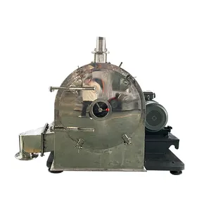 מכונת ייבוש גרגירי מלח מפלדת אל-חלד 316L עם מנוע 3 קילוואט, מפריד צנטריפוגלי כימי רציף מסוג מסך תולעת. - Product Image 2