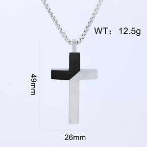 <span class=keywords><strong>Collar</strong></span> <span class=keywords><strong>de</strong></span> cadena <span class=keywords><strong>de</strong></span> acero inoxidable estilo Punk Rock Gostar para hombres grueso largo cuello masculino joyería <span class=keywords><strong>de</strong></span> moda - Product Image 5