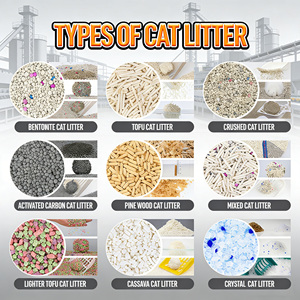 فضلات قطط صديقة للبيئة قابلة للتحلل خالية من الغبار سريعة التكتل برائحة الليمون والتفاح والورد والتو�프، سعة 6 لتر - Product Image 3