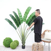 Arbres artificiels, verdure, décorations en plastique recyclable, écologiques et économiques, pour clôtures et bonsaïs