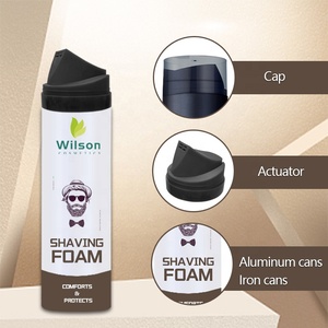 Chất Lượng Cao Cấp Giá Rẻ Bọt Cạo Râu Da Làm Trắng Bộ Quà Tặng Du Lịch Mẫu Miễn Phí Với Biểu Tượng Tùy Chỉnh Kem Cạo Râu Cho Nam Giới - Product Image 3