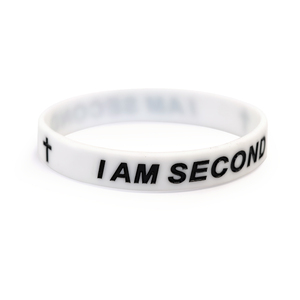 Pulsera de Silicona Ecológica con Grabado en Relieve 'GOD IS FIRST', Regalo Promocional para Iglesias y Ocasiones Religiosas - Product Image 3