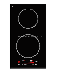 Table <span class=keywords><strong>de</strong></span> <span class=keywords><strong>cuisson</strong></span> à induction <span class=keywords><strong>électrique</strong></span> encastrable 2 brûleurs 9 réglages Contrôle tactile 3500W Économie d'énergie Surface en céramique pour usage domestique - Product Image 1