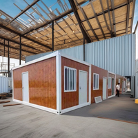 Casa Panneaux sandwich de 40 pieds Structure modulaire en acier Préfabriqué Résidentiel Bureau à domicile ou magasin pour chambre à coucher Gym