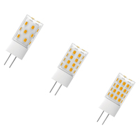 Dimmable AC/DC12V AC120v led gy6.35 6w g4 6w corps en céramique led 12v 6w lumière