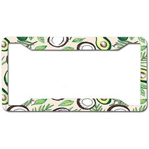 De EE. UU. De número de marco de Metal de aluminio placas marco - Product Image 3