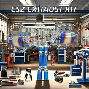 Csz ท่อไอเสียไทเทเนียม axleback คุณภาพสูงเหมาะสำหรับเฟอร์รารี FF F12 Berlinetta <span class=keywords><strong>812</strong></span> SuperFast 6.3 <span class=keywords><strong>V12</strong></span> - Product Image 2