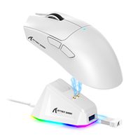 ATTACK SHARK X11 Mouse Gaming Nirkabel 22000 DPI PAW3311 Ringan 63g RGB Charging Dock Tri-mode 2.4G BT Kabel Berkabel Mouse Gamer