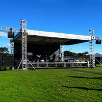 Accessoires et joints en alliage d'aluminium argentés pour structures de scène intérieures, formes personnalisées pour spectacles et expositions professionnels