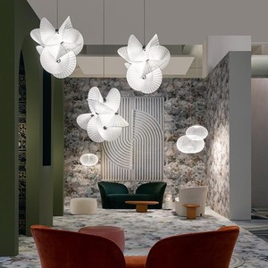 Carmina Danish Pendant Light Round Led Chandelier For Living Room Bedroom Home Lighting Fixture - Product Image 3