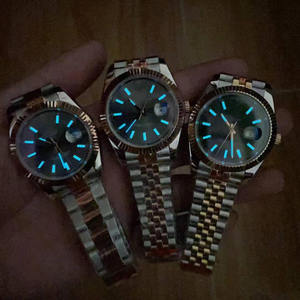 סופר u1 st9 שדרוג מעצב 41 מ מ "מ חדש בלינק קריסטל 904l נירוסטה עמיד למים צמידים - Product Image 6