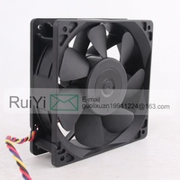 Ventilateur de refroidissement YD Original 24V 48V DC12V 4.5A EC AC 120X120X38MM 12038 12CM Violent case Ant S7 S9 Wing Series Quatre fils YD12038B2G