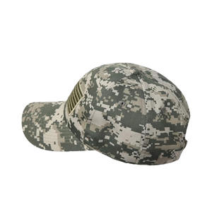 หมวกเบสบอลแบบไม่มีโครงสร้าง6แผงลายพรางผ้าคอตตอนลายพรางหมวกกีฬาปักโลโก้ได้ตามต้องการ - Product Image 2