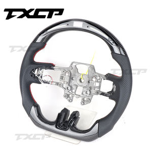 EE. UU. STOCK LED volante de fibra de carbono para <span class=keywords><strong>Ford</strong></span> <span class=keywords><strong>Mustang</strong></span> Ecoboost Coupe Gt Shelby Gt350 Gt350r GT500 <span class=keywords><strong>Mach</strong></span> <span class=keywords><strong>1</strong></span> 2015 2016-2023 - Product Image 4