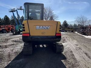 Excavadora de cadenas SY55C de 5.5 toneladas, miniexcavadora hidráulica con motor Kubota, máquina para movimiento de tierras, 1 año de garantía en componentes principales: motor y bomba. - Product Image 6