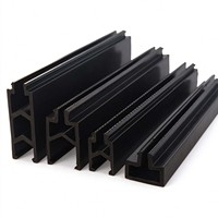 Bande thermique PA66 GF25 H11 11x14mm résistante à la chaleur 220°C pour murs-rideaux en aluminium, façades, fenêtres et portes