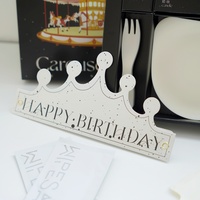 Plateau à gâteau rond en métal personnalisé avec logo, tendance 2026, en acier inoxydable doré, plateau de service pour desserts, mariage, anniversaire