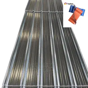 heat proof roofing materials tejas de pvc roof tile PVC