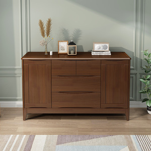 Nordic Style <b>Storage</b> <b>Cabinet</b> Chest Of Drawers Solid Wood Bedroom Living Room Large Capacity Drawer Dresser - Product Image 3