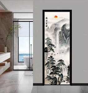 Película de <span class=keywords><strong>Privacidad</strong></span> Moderna Personalizable de Fábrica para <span class=keywords><strong>Ventanas</strong></span>, Adhesivo de PVC Autoadhesivo con Diseño de Vidrio Esmerilado, Resistente al Agua - Product Image 1