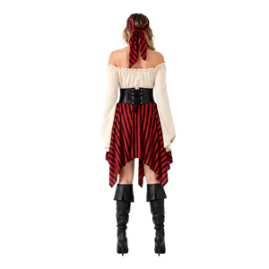Nouveau Costume de <span class=keywords><strong>Pirate</strong></span> Feinuo pour Femmes Adultes, Kit de <span class=keywords><strong>Déguisement</strong></span> pour Halloween - Product Image 4
