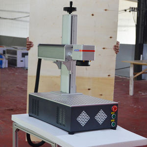 Máquina de marcado láser de metal portátil de alta calidad Máquina de marcado láser de fibra de escritorio portátil para disco duro - Product Image 3