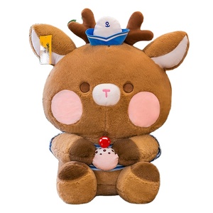 AIFEI TOY Internet célébrité nouvelle série Honey Kiss poupée Honey Kiss Little Deer peluche jouet poupée pour enfants en gros - Product Image 1