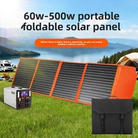 Panneau Solaire Portable Pliable 500W 18V pour Génération d'Énergie Extérieure, Panneau Photovoltaïque de Charge Spécial, Chine (Export)