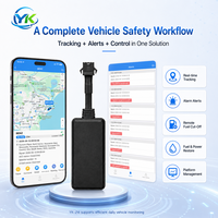 Rastreador GPS GLONASS GSM Mini Impermeable para Vehículos J16 4G LTE 2G LBS Multibanda con Corte de Combustible, Seguimiento en Tiempo Real y Antirrobo para Flotas