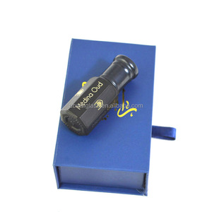 Imballaggio in carta con Logo personalizzato con stampa a caldo confezione regalo nera magnetica con scatola di alta qualità - Product Image 6