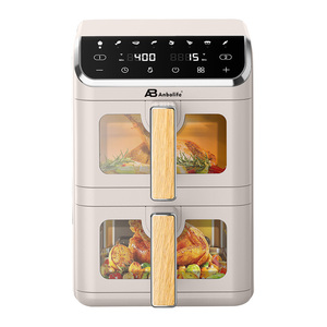 Anbolife <span class=keywords><strong>Friteuse</strong></span> à air double panier 2,5+2,5L avec fenêtre et écran tactile numérique Freidora De Aire <span class=keywords><strong>Ninja</strong></span> - Product Image 6