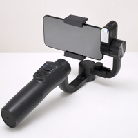 Stabilisateur S5Bpro7 360° à suivi automatique du visage pour smartphone avec objectif ultra grand angle, module IA et lumière LED, sans limitation d'angle de vue