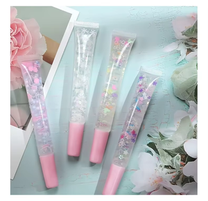 Huile à lèvres scintillante / Gloss à lèvres (en tube transparent fin) pour la Saint-Valentin en gros, OEM/ODM, Gloss à lèvres mat longue tenue - Product Image 4
