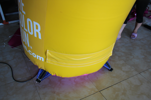 Arco inflable COLOR RUN para eventos de venta y publicidad comercial al aire libre - Product Image 5