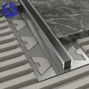 Couvercles métalliques en aluminium carreaux, 6 pièces, mouvement accessoires en céramique, Expansion <span class=keywords><strong>de</strong></span> sol, joints <span class=keywords><strong>de</strong></span> garniture - Product Image 4