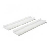 Profil en caoutchouc silicone extrudé sur mesure en forme de U, largeur 41 mm, bande d'étanchéité flexible résistante à la chaleur pour équipement industriel