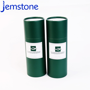Custom Design Recyclable Food Herbal <b>Gel</b> Capsule Kraft Cardboard Cylinder Packaging Box <b>Protein</b> Powder Paper Tube Container - Product Image 2