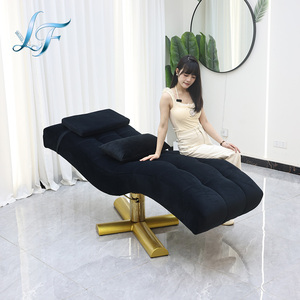 เตียงต่อขนตาสีชมพูทันสมัยสำหรับเฟอร์นิเจอร์ร้านเสริมสวย เตียงสปาโค้งสำหรับทำทรีทเมนต์หน้า เตียงเสริมสวยหรูหราพร้อม<span class=keywords><strong>ท็</strong></span><span class=keywords><strong>อป</strong></span><span class=keywords><strong>เปอร์</strong></span>เตียงไฟฟ้าสำหรับต่อขนตา - Product Image 1