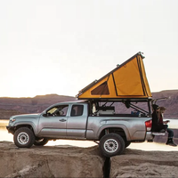 Kompakter Keilförmiger LKW-Camper Dreieckige Form Spart Platz Einfache Montage auf Mittelgroßen LKWs wie Nissan Navara GMC