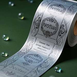 Film d'étanchéité pelable en velours d'aluminium de luxe Film alimentaire imprimé avec logo personnalisé pour emballage de collation au lait pour biscuits au yaourt à base de plantes - Product Image 5