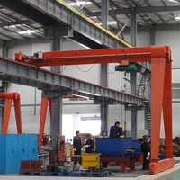 Mécanisme de levage extérieur 30 tonnes avec moteur, boîte de vitesses, PLC, moteur électrique, grue semi-portique APAX CRANE 9m 10m/20m