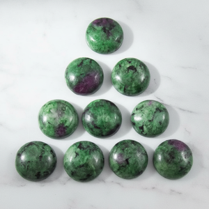 Suministros al por mayor para la fabricación <span class=keywords><strong>de</strong></span> joyas: <span class=keywords><strong>Disco</strong></span> <span class=keywords><strong>de</strong></span> Rubí Zoisita, Bola <span class=keywords><strong>de</strong></span> Cuarzo <span class=keywords><strong>de</strong></span> <span class=keywords><strong>Cristal</strong></span> para Sanación Espiritual, Artesanías Folclóricas para Decoración del Hogar - Product Image 4