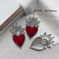 Collier pendentif personnalisé en or 14 carats avec perle et nacre, grande médaille Vierge Marie pour hommes et femmes, personnalisation OEM en usine