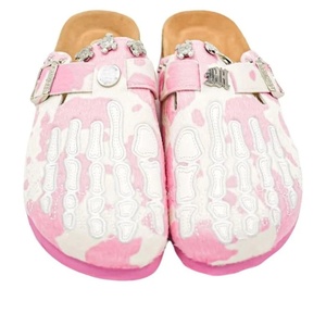 <span class=keywords><strong>รองเท้า</strong></span>แตะแบบสวมใส่ได้ทั้งชายและหญิงสำหรับฤดูหนาว <span class=keywords><strong>พื้น</strong></span><span class=keywords><strong>รองเท้า</strong></span>ด้านในนุ่มสบาย พิมพ์ลายกันลื่น <span class=keywords><strong>รองเท้า</strong></span>แตะทรงกลม <span class=keywords><strong>รองเท้า</strong></span>หนังแบบสวมสำหรับผู้หญิงและผู้ชาย - Product Image 2